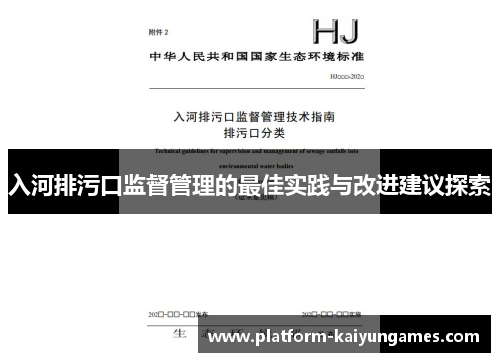 入河排污口监督管理的最佳实践与改进建议探索